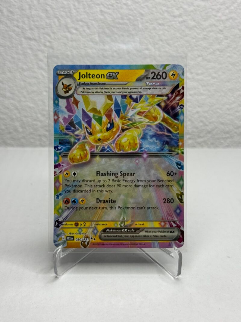Jolteon ex #30 Pokemon Prismatic Evolutions