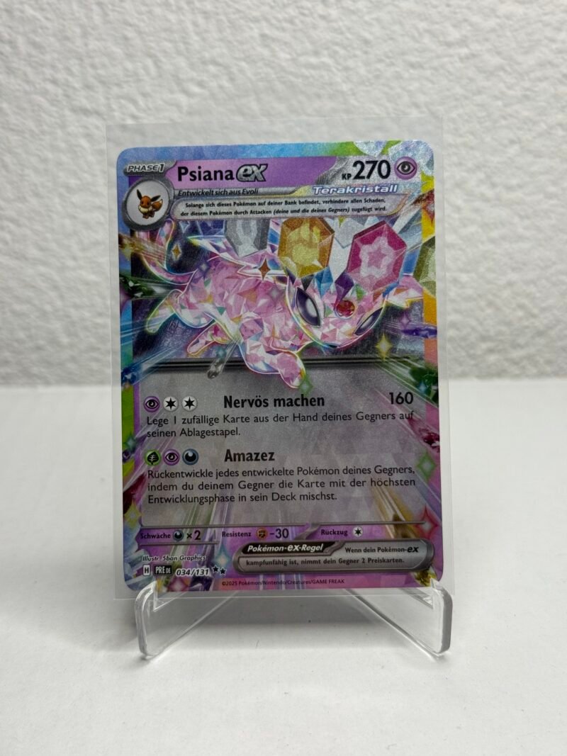 Psiana #34 Pokemon Prismatic Evolutions