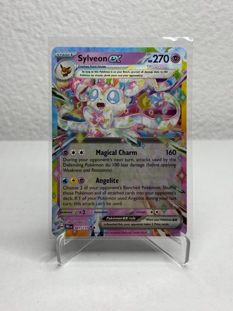 Sylveon #41 Pokemon Prismatic Evolutions