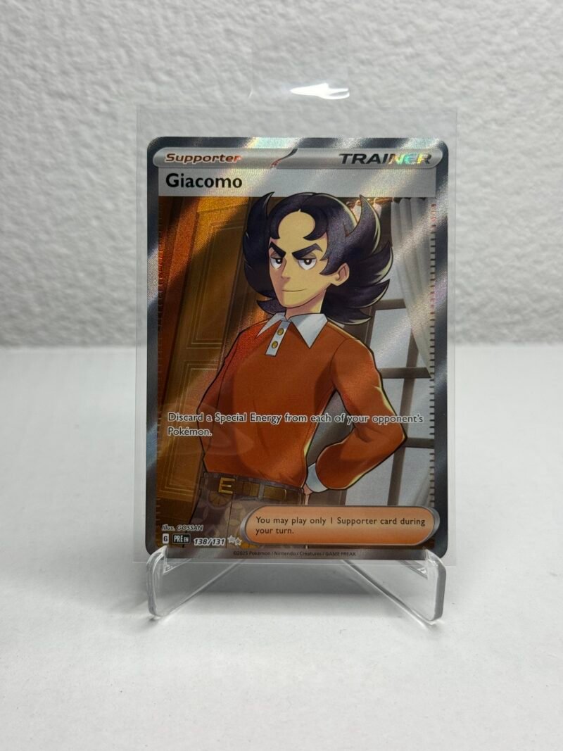 Giacomo #138 Pokemon Prismatic Evolutions