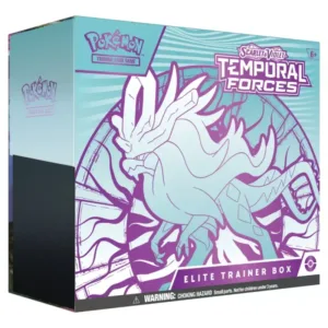Pokémon TCG: Karmesin & Purpur Gewalten der Zeit Top Trainer Box Windewoge