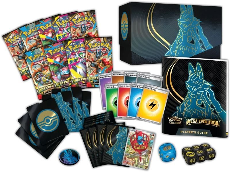 Pokémon TCG: Mega Evolution - Elite Trainer Box Lucario - TCG-Schweiz