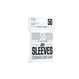 JUST SLEEVES: Standard Card Game Weiss 50 Stück