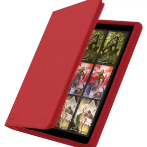 Ultimate Guard: Zipfolio 24-Pocket Standard Size Card Binder Rot