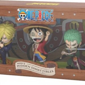 One Piece Freeny's Hidden Dissectables 3-Pack Vinyl Figure Luffy, Zoro and Sanji 10 cm